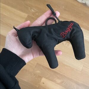 Baggu Black Horse Bag charm